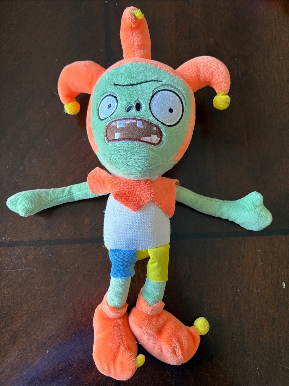 kids Plush Zombie Character Toy Set - Green, Orange, Red - Picture 2 of 6